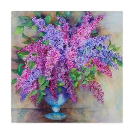 Trademark Fine Art Joanne Porter 'A Varity Of Lilacs' Canvas Art, 14x14 ALI30387-C1414GG